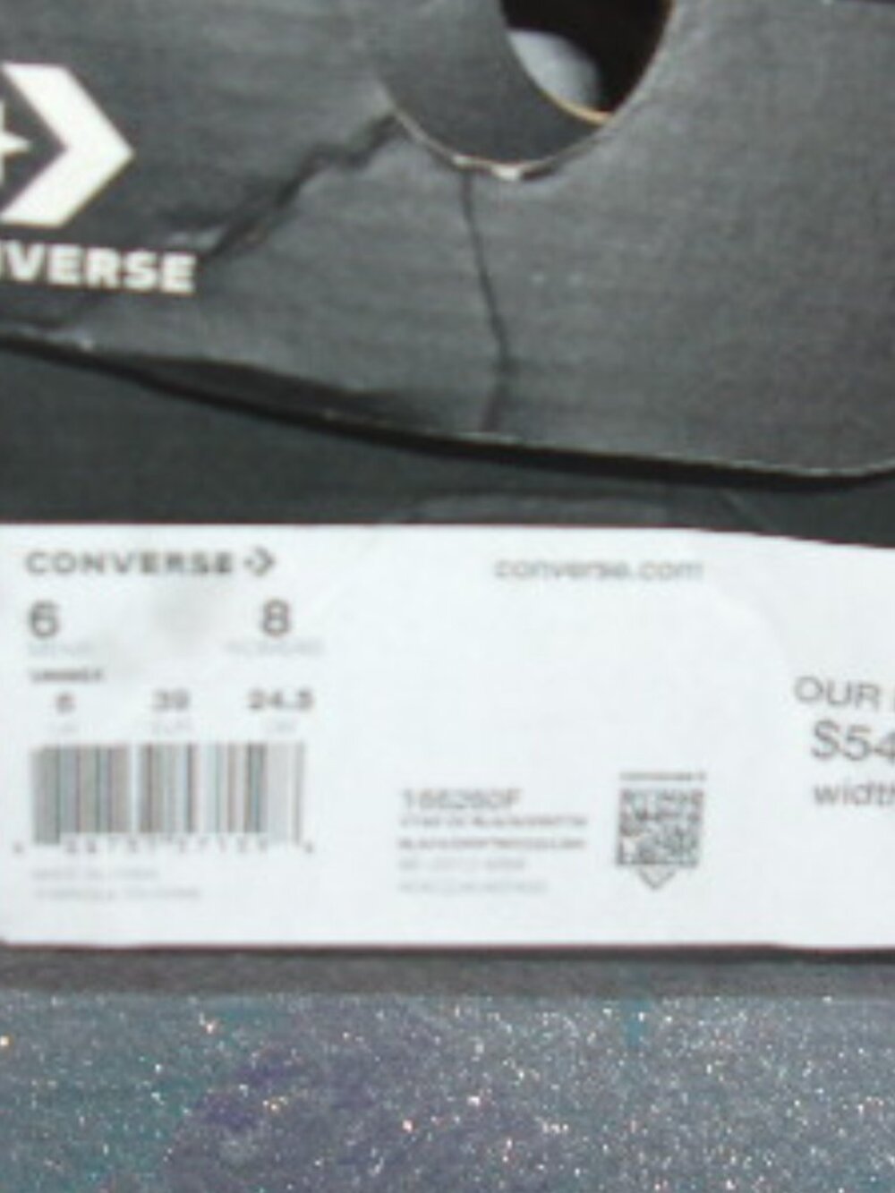 S-231 WOMENS CONVERSE CHUCK TAYLOR LOWTOPS LEOPARD PRINT W/BOX - Picture 9 of 9